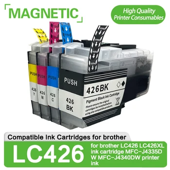 1 Комплект чернильных картриджей LC426XL, совместимых с чернильным картриджем brother LC426 LC426XL MFC-J4335DW MFC-J4340DW для чернил для принтера