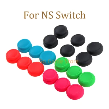 10 комплектов силиконовых колпачков для джойстика 6 в 1 для Nintendo NS Switch JoyCon, колпачок для джойстика, кнопки для захвата
