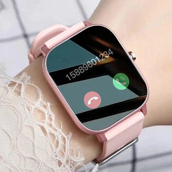 2023 Смарт-часы Bluetooth Call Ladies Женские Модные Часы 1,69 Дюймов С Полным Сенсорным экраном, Измеряющим Кровяное Давление, Спортивные Умные Часы Для женщин