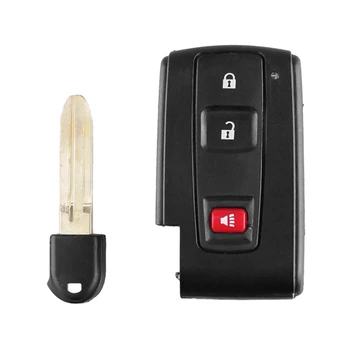 2X 3 кнопки Smart Remote Автомобильный ключ Чехол для Toyota Prius 2004-2009 Corolla Verso Camry Чехол для ключей