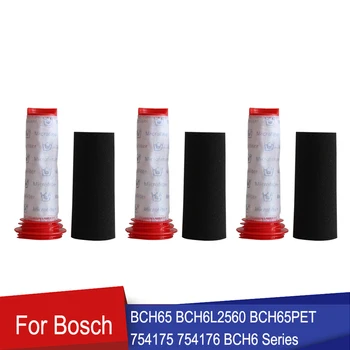 HEPA-Фильтр Для Bosch BCH65 BCH6L2560 BCH65PET 754175 754176 BCH6 Запасные Части Для Пылесоса Аксессуары