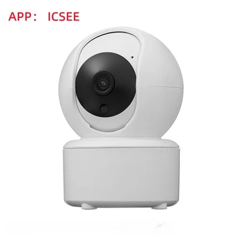 iCSee 5MP WiFi Камера AI Human Detect Беспроводная PTZ Камера Безопасности Автоматическое Отслеживание Двухстороннего Аудио Умный Дом Внутренний Пульт Дистанционного Управления