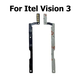 Power Flex для Itel Vision 3 Кнопки включения-выключения звука и регулировки громкости, лента для ключей, Запасные части
