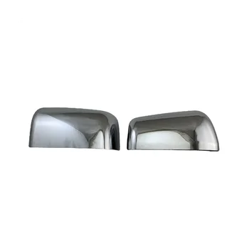 Автомобильная Хромированная Серебристая накладка на боковое зеркало заднего вида для F250 F350 F450 Super Duty 2008-2016