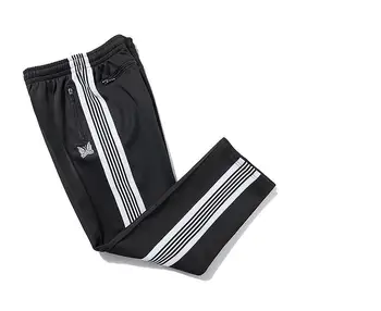 Весенне-осенние брюки с острыми иглами, спортивные штаны в стиле рокки, хип-хоп, высококачественные спортивные штаны с вышивкой бабочками, Японские брюки с иглами