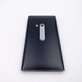 Высокое качество для Nokia Lumia N900 Задняя крышка батарейного отсека Замена корпуса Задняя крышка батарейного отсека с кнопками + с логотипом