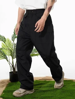 Вычитание 23ss брюк-карго с несколькими карманами 3d-кроя с эффектом наслоения, эстетичная технологичная одежда gorpcore urban outdoor