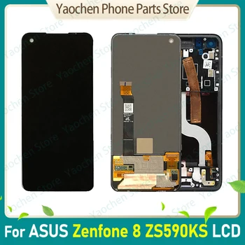 Для ASUS Zene 8 LCD ZS590KS ZS590KS-2A007EU I006D Дисплей С Сенсорным Экраном Дигитайзер В Сборе Для ASUS ZS590KS LCD