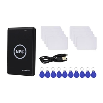 Дубликатор RFID-считывателя, NFC-считыватель, программатор смарт-карт, декодер карт доступа, записываемые UID-брелоки T5577