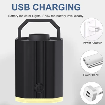 Зарядный насос, Встроенный источник питания USB, кольцо для плавания на воздушной подушке, Надувной диван, Беспроводной электрический