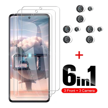 Защитные Пленки 6в1 для Infinix GT 10 Pro Note 30i 4G Note 30 5G 4G hot 30 play NFC Hot 30i Hot 30 4G Закаленное Стекло