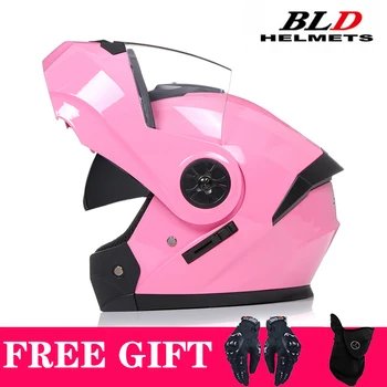 Индивидуальный мотоциклетный модульный откидной шлем для мужчин и женщин, защитный шлем для скоростного спуска, мотокросса, Полнолицевой Каско, одобренный ЕСЕ Moto DOT