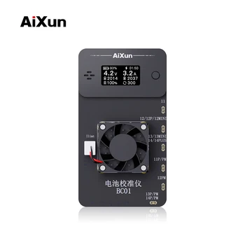 Калибратор батареи AiXun BC01 Поддерживает проверку заряда-разряда батареи в циклическом режиме Работоспособность повышается до 100% для iPhone 11-14 серий