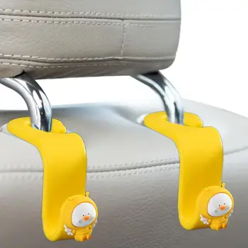 Крючок для подголовника автомобильных сидений, прочный крючок для подголовника задних сидений автомобиля, крючок для сумочки, пальто, зонтов, продуктовых сумок, сумочки
