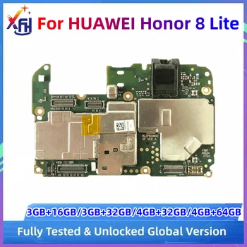 Материнская плата для HUAWEI Honor 8 Lite Основная печатная плата Разблокированная логическая плата Global ROM процессор Kirin 655