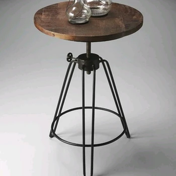 Металлический круглый журнальный столик Небольшой журнальный столик в патио-бистро Абстрактная Mesa De Centro Sala De Estar Современная мебель середины века