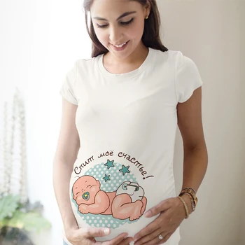 Милая одежда для беременных с детским принтом, забавная футболка для беременных, Летний топ для беременных, объявление о беременности, Новая детская футболка