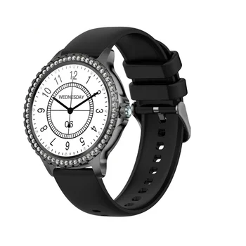 Модные женские смарт-часы I58 с большим экраном BT Call с пользовательским набором номера, голосовой ассистент с искусственным интеллектом, мониторинг сердечного ритма, умные часы