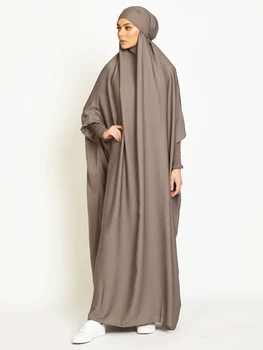 Молитвенная Одежда Женская Исламская Одежда Джилбабс Бабочка Абая Дубай Саудовское Мусульманское Платье Рамадан Ид Джилбеб Скромные Наряды Турка