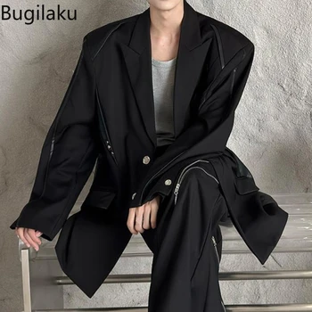 Мужское пальто Pi Shuai Cool Style с американским наплечником, маленькое повседневное пальто
