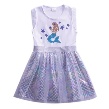 Новое поступление платьев для маленьких девочек, летняя хлопковая вечеринка, День Рождения, хит продаж, детская одежда принцессы для малышей, платье