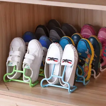 Органайзер для детской обуви Многофункциональный стеллаж для обуви 10 шт./компл. Сэкономьте ребенку пространство для сушки креативной обуви на вешалке