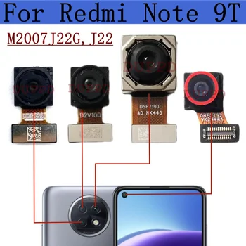 Оригинальная Фронтальная Камера Заднего Вида Для Xiaomi Redmi Note 9T M2007J22G, J22 Frontal Selfie Back Основной Модуль Камеры Сверхширокой Макросъемки