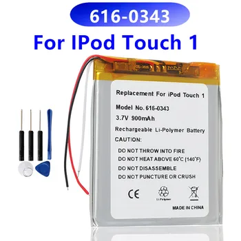 Оригинальный аккумулятор 616-0343, аккумулятор емкостью 900 мАч для iPod Touch, аккумулятор 1 поколения, высококачественный аккумулятор + бесплатные инструменты