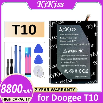 Оригинальный аккумулятор KiKiss T 10 (32108145) 8800 мАч для Doogee T10 Bateria