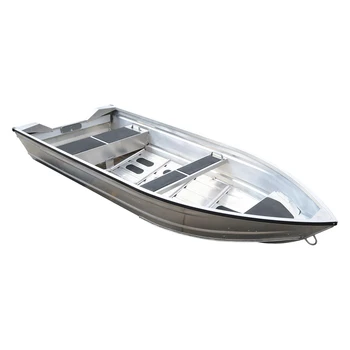 Прямая продажа с фабрики Портативная Алюминиевая гребная лодка 3,8 м, 4,2 м, 4,7 м, 5,2 м Дешевая Алюминиевая лодка по индивидуальному заказу оптом