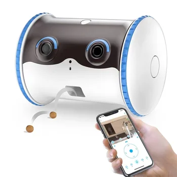 Робот Smart App Pet Company, Интерактивная игрушка-дозатор лакомств для собак и кошек