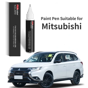 Ручка для рисования Подходит для автомобиля Mitsubishi Outlander для фиксации краски Pearl White Модификация Wing God Eclipse Cross Special Car