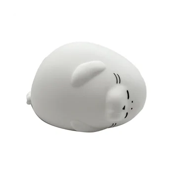 Светодиодная прикроватная лампа с USB-разъемом двойного назначения для гостиной, спальни, ночника, защиты глаз, силиконовой уплотнительной лампы B