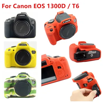 Силиконовый Чехол для DSLR Камеры Canon EOS R10 R6 M50 90D 60D 800D 1300D 6D2 5D 6D Mark II 5DII 5D2 T7i T6 T8i