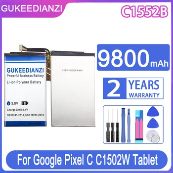 Сменный аккумулятор GUKEEDIANZI C1552B 9800 мАч для планшета Google Pixel C C1502W Bateria