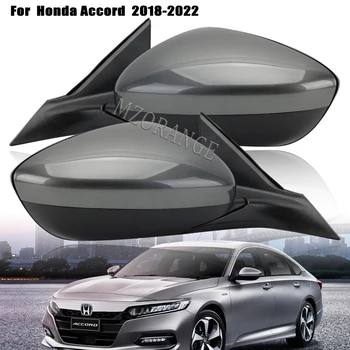 Сменный Объектив Бокового Зеркала Заднего Вида с 3 Проводами для Honda Accord CV1 американской Версии 2018 2019 2020 2021 2022 Серое Дверное Крыло Для Вождения
