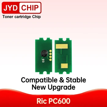 Совместимый с версиями для Европы и США тонер-чип PC600 408314-17 408310-13 для Ricoh P C600 для заправки и сброса картриджа