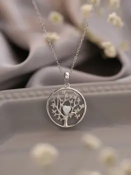 Уникальное ожерелье в форме дерева из стерлингового серебра Han Hao S925 пробы для женщин, хит продаж, ювелирные изделия в стиле минимализма Ins, трансграничные украшения