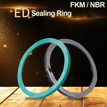 Уплотнительное кольцо из фторопласта FKM ED Коническая шайба для торцевого жидкостного соединительного кольца колонки E типа