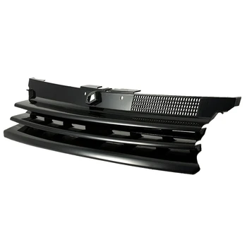 Черная решетка радиатора автомобиля, решетка переднего капота для-Фольксваген ГОЛЬФ 4 MK4 GTI R32 1997-2004 1J0853655G